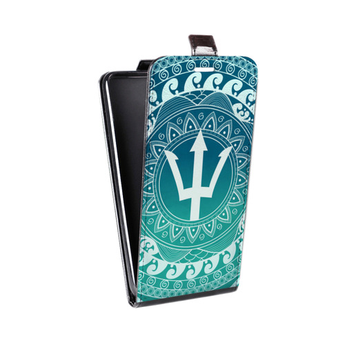 Дизайнерский вертикальный чехол-книжка для HTC Desire 12 Олимпийские мандалы