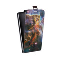 Дизайнерский вертикальный чехол-книжка для Samsung Galaxy Core Тайны космоса