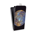 Дизайнерский вертикальный чехол-книжка для Iphone 12 Mini Тайны космоса