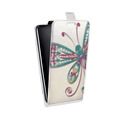 Дизайнерский вертикальный чехол-книжка для HTC Desire 601 Рюш