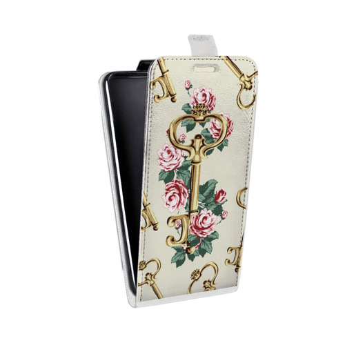 Дизайнерский вертикальный чехол-книжка для HTC Desire 601 Королевские ключи