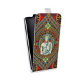 Дизайнерский вертикальный чехол-книжка для HTC Desire 601 Тибетские искусства