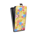 Дизайнерский вертикальный чехол-книжка для ASUS ZenFone 5 Lite Причудливые цветы