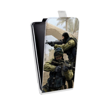 Дизайнерский вертикальный чехол-книжка для Nokia 5 Counter-strike (на заказ)