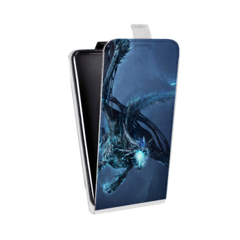 Дизайнерский вертикальный чехол-книжка для Samsung Galaxy J2 (2018) World of warcraft (на заказ)