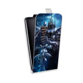 Дизайнерский вертикальный чехол-книжка для Samsung Galaxy A12 World of warcraft