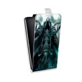 Дизайнерский вертикальный чехол-книжка для LG K4 Diablo