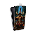 Дизайнерский вертикальный чехол-книжка для Alcatel 1C Diablo