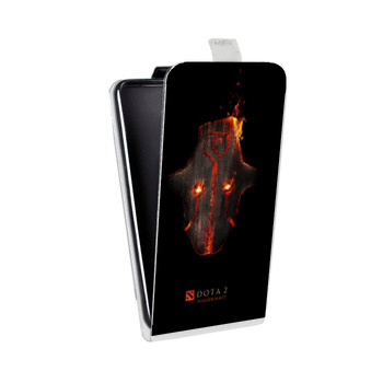Дизайнерский вертикальный чехол-книжка для Iphone 5s Dota 2 (на заказ)
