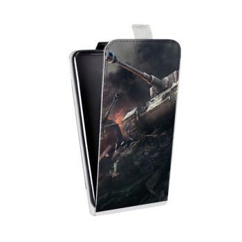Дизайнерский вертикальный чехол-книжка для HTC Desire V Танки (на заказ)