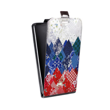Дизайнерский вертикальный чехол-книжка для Nokia 5.4 Российский флаг (на заказ)