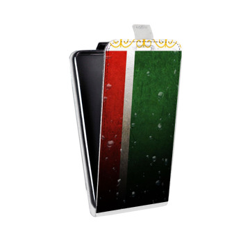 Дизайнерский вертикальный чехол-книжка для Iphone 6/6s Флаг Чечни (на заказ)