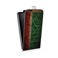 Дизайнерский вертикальный чехол-книжка для Samsung Galaxy Grand Флаг Чечни