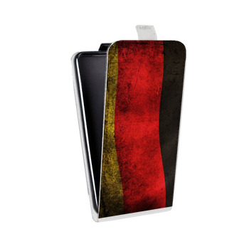 Дизайнерский вертикальный чехол-книжка для Meizu Pro 7 Plus Флаг Германии (на заказ)