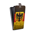 Дизайнерский вертикальный чехол-книжка для ASUS ZenFone 5 Lite Флаг Германии