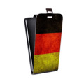 Дизайнерский вертикальный чехол-книжка для Microsoft Lumia 435 Флаг Германии