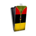 Дизайнерский вертикальный чехол-книжка для Nokia Lumia 1320 Флаг Германии