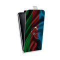 Дизайнерский вертикальный чехол-книжка для LG G4 Stylus Флаг Азербайджана