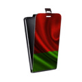 Дизайнерский вертикальный чехол-книжка для ASUS ZenFone Go ZB500KL Флаг Белоруссии