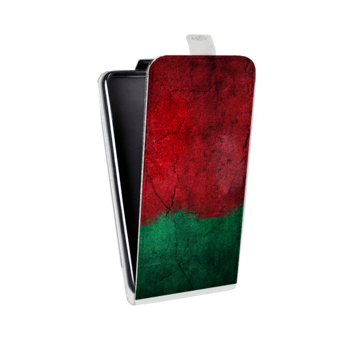 Дизайнерский вертикальный чехол-книжка для OnePlus 7 Флаг Белоруссии