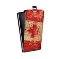 Дизайнерский вертикальный чехол-книжка для Asus ZenFone 4 Max Флаг Канады