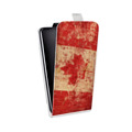 Дизайнерский вертикальный чехол-книжка для Huawei Honor 6 Plus Флаг Канады