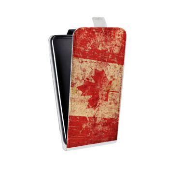 Дизайнерский вертикальный чехол-книжка для Huawei Mate 20 Pro Флаг Канады (на заказ)