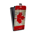 Дизайнерский вертикальный чехол-книжка для Alcatel One Touch POP 3 5.5 Флаг Канады