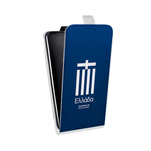 Дизайнерский вертикальный чехол-книжка для Nokia 3.4 Флаг Греции