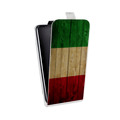 Дизайнерский вертикальный чехол-книжка для LG V10 Флаг Италии