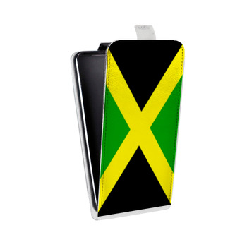 Дизайнерский вертикальный чехол-книжка для Lenovo A706 Флаг Ямайки (на заказ)