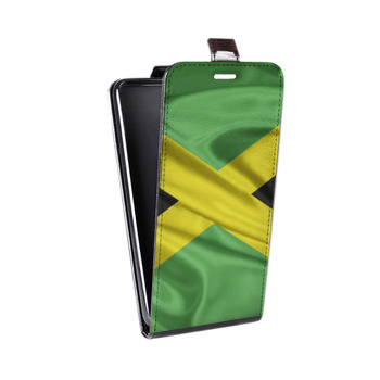 Дизайнерский вертикальный чехол-книжка для Samsung Galaxy S8 Plus Флаг Ямайки (на заказ)
