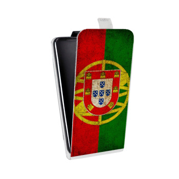 Дизайнерский вертикальный чехол-книжка для LG G5 Флаг Португалии (на заказ)