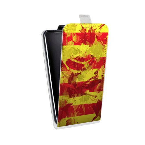 Дизайнерский вертикальный чехол-книжка для Alcatel 1C Флаг Испании