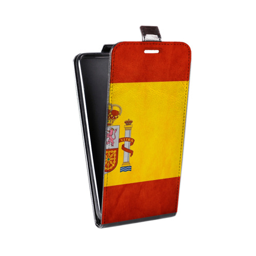 Дизайнерский вертикальный чехол-книжка для Fly IQ455 Ego Art 2 Octa Флаг Испании