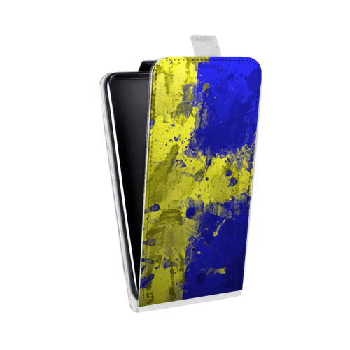 Дизайнерский вертикальный чехол-книжка для LG L80 Флаг Швеции