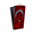Дизайнерский вертикальный чехол-книжка для Xiaomi RedMi Note Флаг Турции