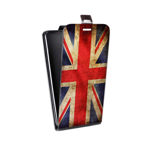Дизайнерский вертикальный чехол-книжка для Huawei Honor X8 Флаг Британии