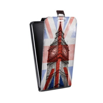 Дизайнерский вертикальный чехол-книжка для LG K7 Флаг Британии (на заказ)