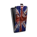 Дизайнерский вертикальный чехол-книжка для ASUS ZenFone Go ZB500KL Флаг Британии