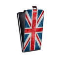 Дизайнерский вертикальный чехол-книжка для Alcatel Pop 4 Флаг Британии