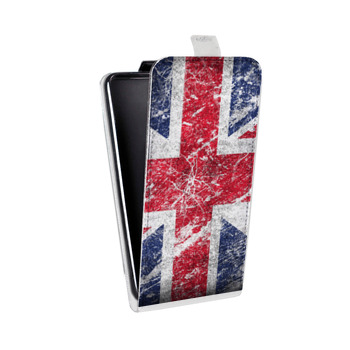 Дизайнерский вертикальный чехол-книжка для ASUS Zenfone 2 Laser Флаг Британии (на заказ)
