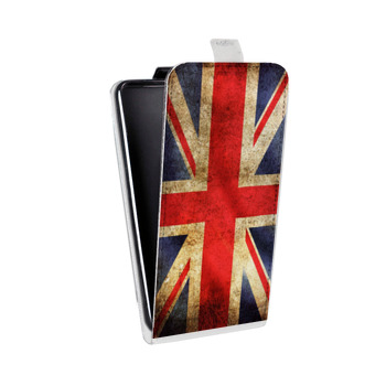 Дизайнерский вертикальный чехол-книжка для Huawei Honor 7A Флаг Британии (на заказ)