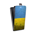 Дизайнерский вертикальный чехол-книжка для Microsoft Lumia 550 Флаг Украины