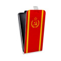 Дизайнерский вертикальный чехол-книжка для Alcatel 1C Флаг СССР