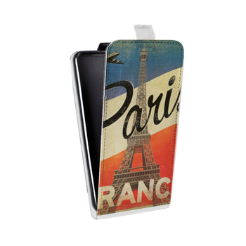 Дизайнерский вертикальный чехол-книжка для Huawei Honor Play Флаг Франции (на заказ)
