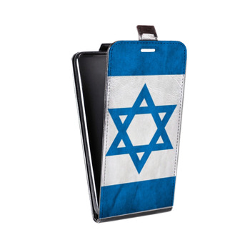 Дизайнерский вертикальный чехол-книжка для Nokia 5.4 Флаг Израиля (на заказ)