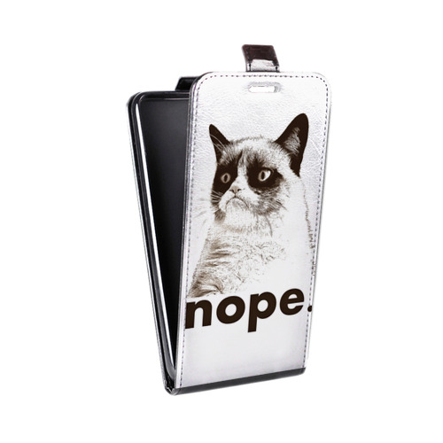 Дизайнерский вертикальный чехол-книжка для HTC 10 Кошки