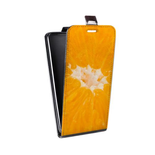 Дизайнерский вертикальный чехол-книжка для Iphone 12 Mini Апельсины