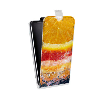 Дизайнерский вертикальный чехол-книжка для Xiaomi Mi 9 Lite Апельсины (на заказ)